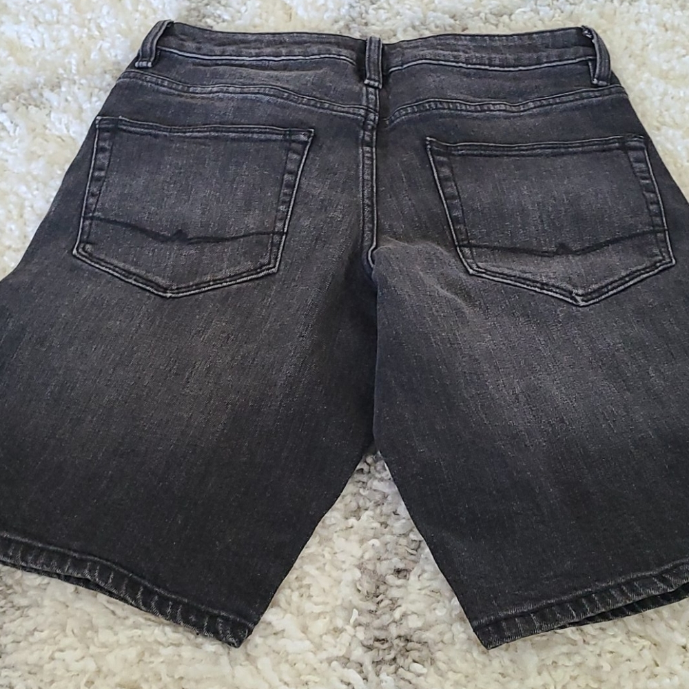 Asos Skinny Denim Shorts in Retro Black Wash 🆕️ - Picture 5 of 7